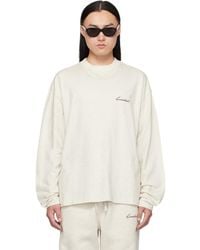 Fear Of God - Off- Classic Fit Long Sleeve T-Shirt - Lyst