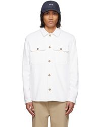 A.P.C. - . White Alessio Jacket - Lyst