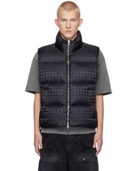 Amiri - Ma Quad Jacquard Down Vest - Lyst