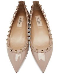 valentino garavani ballerina rockstud