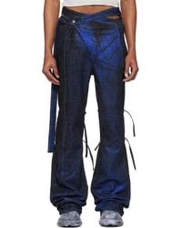 OTTOLINGER - Ssense Exclusive & Signature Wrap Denim Jeans - Lyst