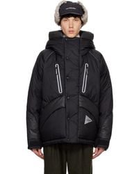 and wander - Ripstop Allied Loftech Insulation Puffer Jacket - Lyst
