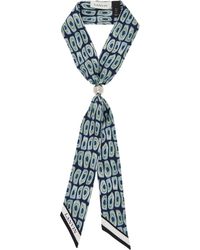 Lanvin - Murano Print Silk Twilly Scarf - Lyst
