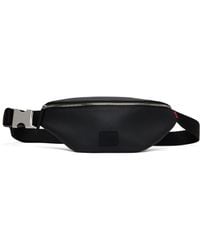 HUGO - Perforated Faux Leather Belt Bag - Lyst