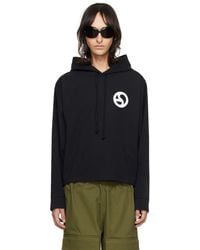 Acne Studios - Logo Hooded Sweatshirt - Lyst