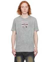 DIESEL - Gray T-just-n17 T-shirt - Lyst