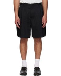 Maison Margiela - Tailored Cotton Shorts - Lyst