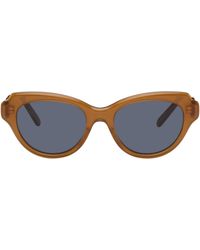 Loewe - Lunettes De Soleil Swan À Monture Étroite - Lyst