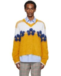 Marni - Fuzzy Wuzzy Flowers Sweater - Lyst