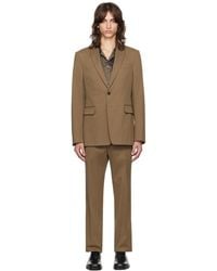 Dries Van Noten - Single-Breasted Cotton Suit - Lyst