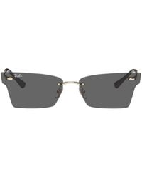 Ray-Ban - Gold Xime Sunglasses - Lyst