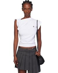 Vivienne Westwood - T-Shirt Hebo Blanc - Lyst