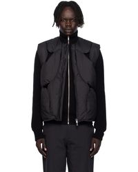 HELIOT EMIL - Veste Solstice Noire Rembourrée En Duvet - Lyst