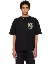 Amiri - ブラック Ma Floral オーバーサイズ Tシャツ - Lyst