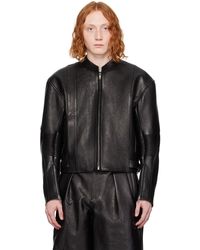 RECTO. - 80's Motorcycle Leather Jacket - Lyst