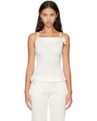 Super Yaya - Audrey Square Tank Top - Lyst