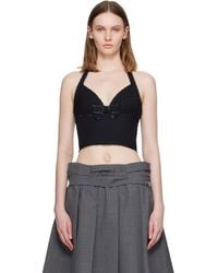 ShuShu/Tong - Halter Bow Tie Cami Top - Lyst