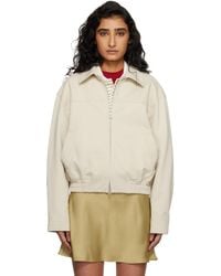 DUNST - Collared Blouson Jacket - Lyst