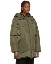 ganni fountain down jacket
