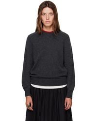 Loulou de Saison - Otis Bicolor Cashmere Sweater - Lyst