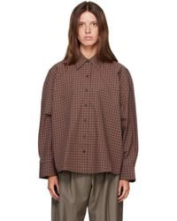 Cordera - Checked Oversized Shirt - Lyst