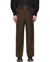 Sacai - Suiting & Denim Trousers - Lyst