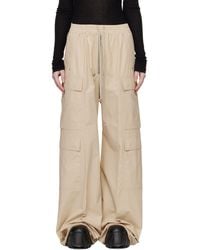 Rick Owens - Temple Cargobelas Cargo Pants - Lyst