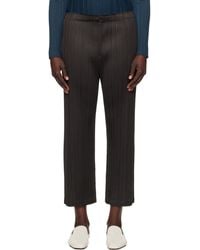 Pleats Please Issey Miyake - Monthly Colors December Trousers - Lyst