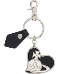 Vivienne Westwood - Orb Heart Keychain - Lyst