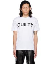 032c - 'guilty' T-shirt - Lyst