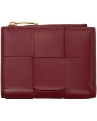 Bottega Veneta - Small Cassette Bi-fold Zip Wallet - Lyst