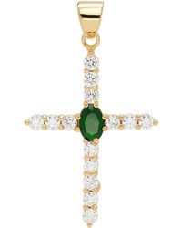 Veert - 'the Small Cross' Pendant - Lyst