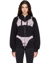 VAQUERA - Trompe L'Oeil Hoodie - Lyst