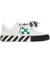 off white vulc low white green