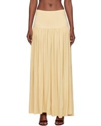 AYA MUSE - Gathered Maxi Skirt - Lyst