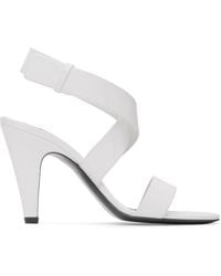 Alaïa - Cone Heeled Sandals - Lyst