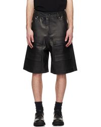 Det Blev Sent Waxed Grattan Cargo Pants in Black for Men | Lyst