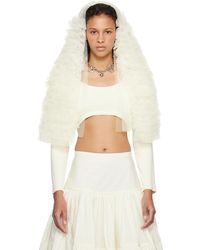 Molly Goddard - Ssense Exclusive Off- Orion Veil - Lyst