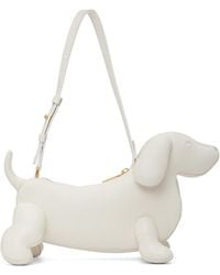 Thom Browne - Pebble Grain Baby Hector Shoulder Bag - Lyst