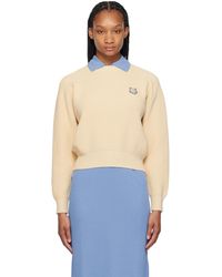 Maison Kitsuné - Bold Fox Head Sweater - Lyst