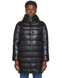 Herno Manteau en duvet noir Egg