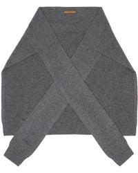 LE17SEPTEMBRE - Pure Cashmere Knit Muffler Scarf - Lyst
