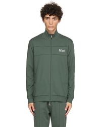 hugo boss zip up jumper