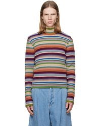 Dries Van Noten - Ribbed Wool Turtleneck - Lyst