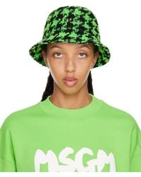 MSGM - Wool Bucket Hat - Lyst