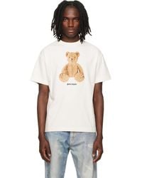 Palm Angels - Off- Bear T-Shirt - Lyst
