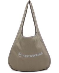 AFFXWRKS Rabin Messenger Bag in Black for Men | Lyst