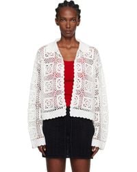 Holzweiler - Rosie Crochet Cardigan - Lyst