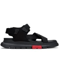 HUGO - Velcro Sandals - Lyst