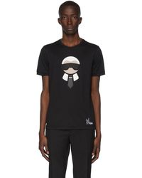 Fendi Black Karlito T-shirt